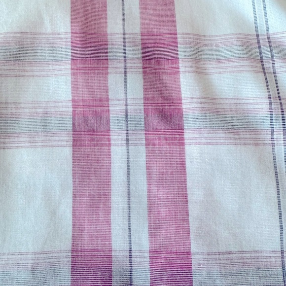 David Button Buffalo fitted plaid military style short sleeve button up - Picture 6 of 6